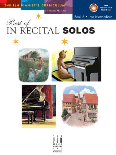Best of In Recital Solos Book 6 Late Intermediate