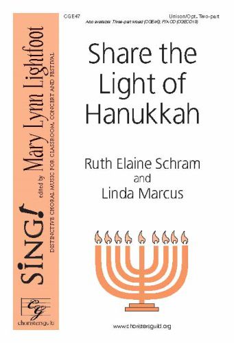 Share the Light of Hanukkah (Choral) Unison/2PT