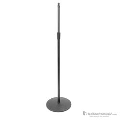 On-Stage Heavy Duty Low Profile Mic Stand with 12” Base