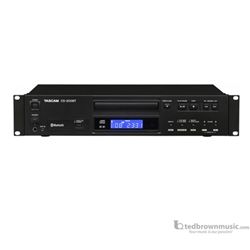 Tascam CD-200BT Rack Mount CD Player with Bluetooth