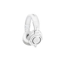 Audio Technica ATH-M50xWH Closed-Back Professional Studio Monitor Headphones