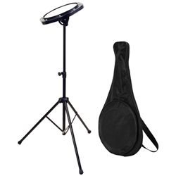On-Stage DFP5500 Practice Pad and Stand Package