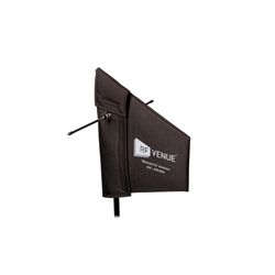 Multi-purpose Diversity Fin Antenna for wireless microphones, combines one LPDA and one dipole anter