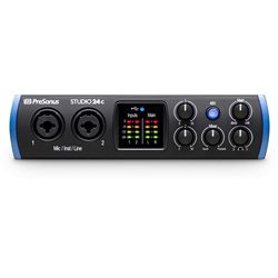 PreSonus Studio 24C USB-C 2x2 192kHz Audio Interface