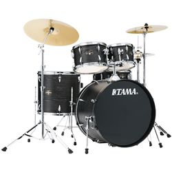 Tama IE52CHLB Imperialstar 5-Piece Complete Drum Set With Meinl Cymbals