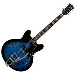 Vox Bobcat V90 Semi-Hollow Electric Guitar with Bigsby Tailpiece
