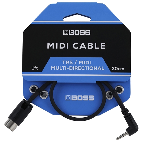 BOSS BMIDI-1-35 TRS/MIDI Multi-Directional Cable
