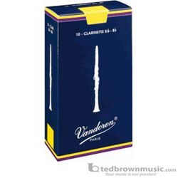 Vandoren Reeds - Clarinet Traditional CR10