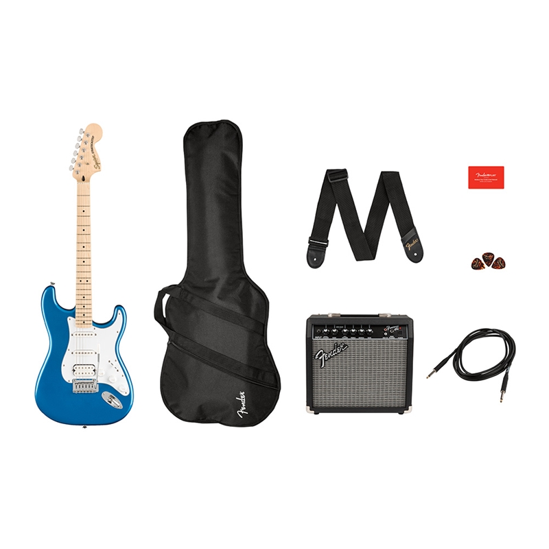 Squier Affinity HHS Stratocaster Electric Guitar Package
