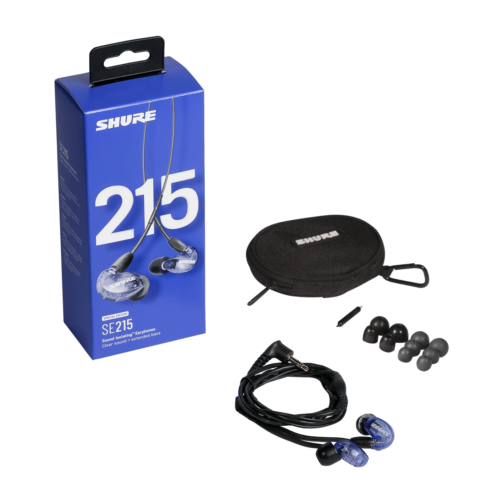 Shure SE215SPE Purple Special Edition In-Ear Monitors