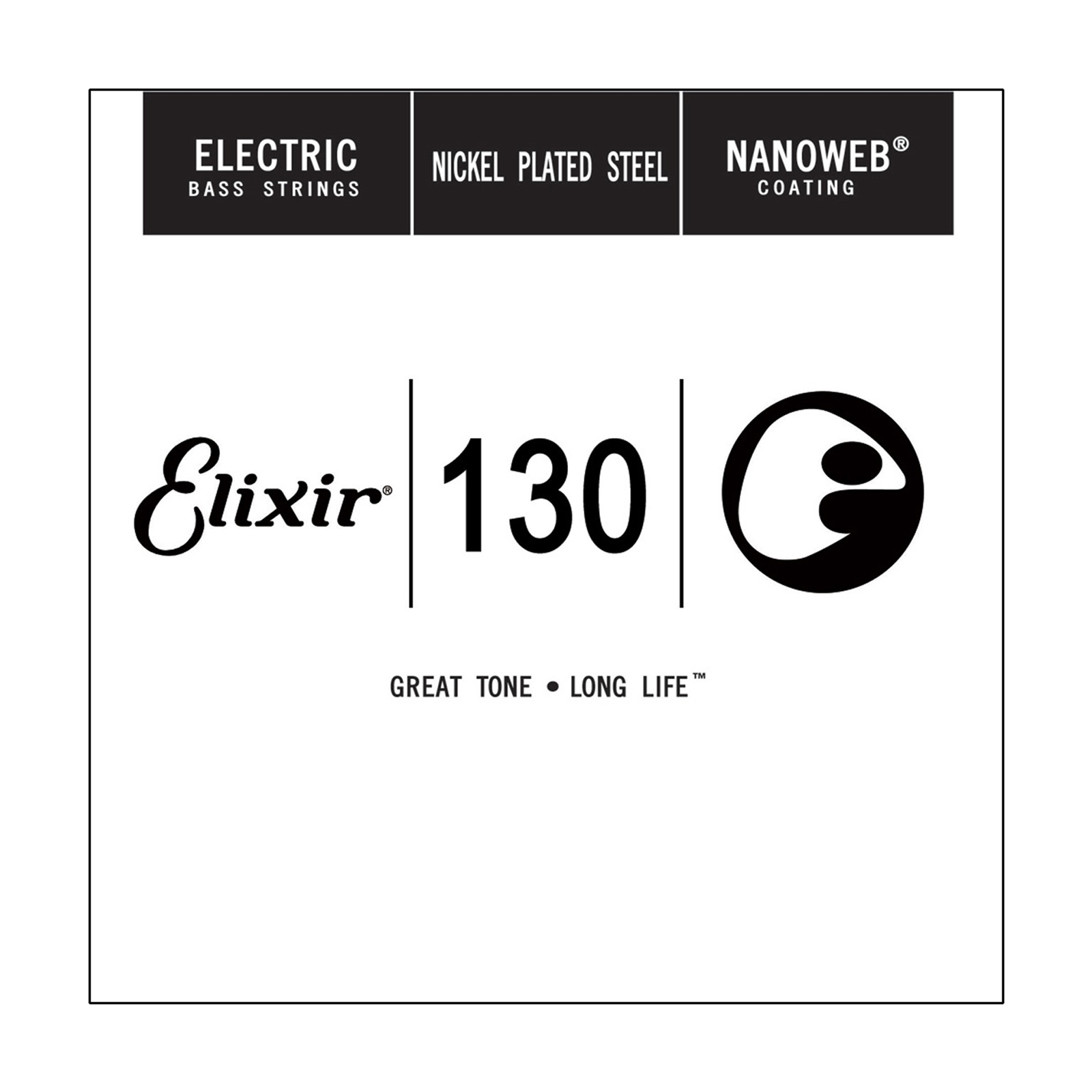 Elixir .130 Gauge Single Bass Guitar String