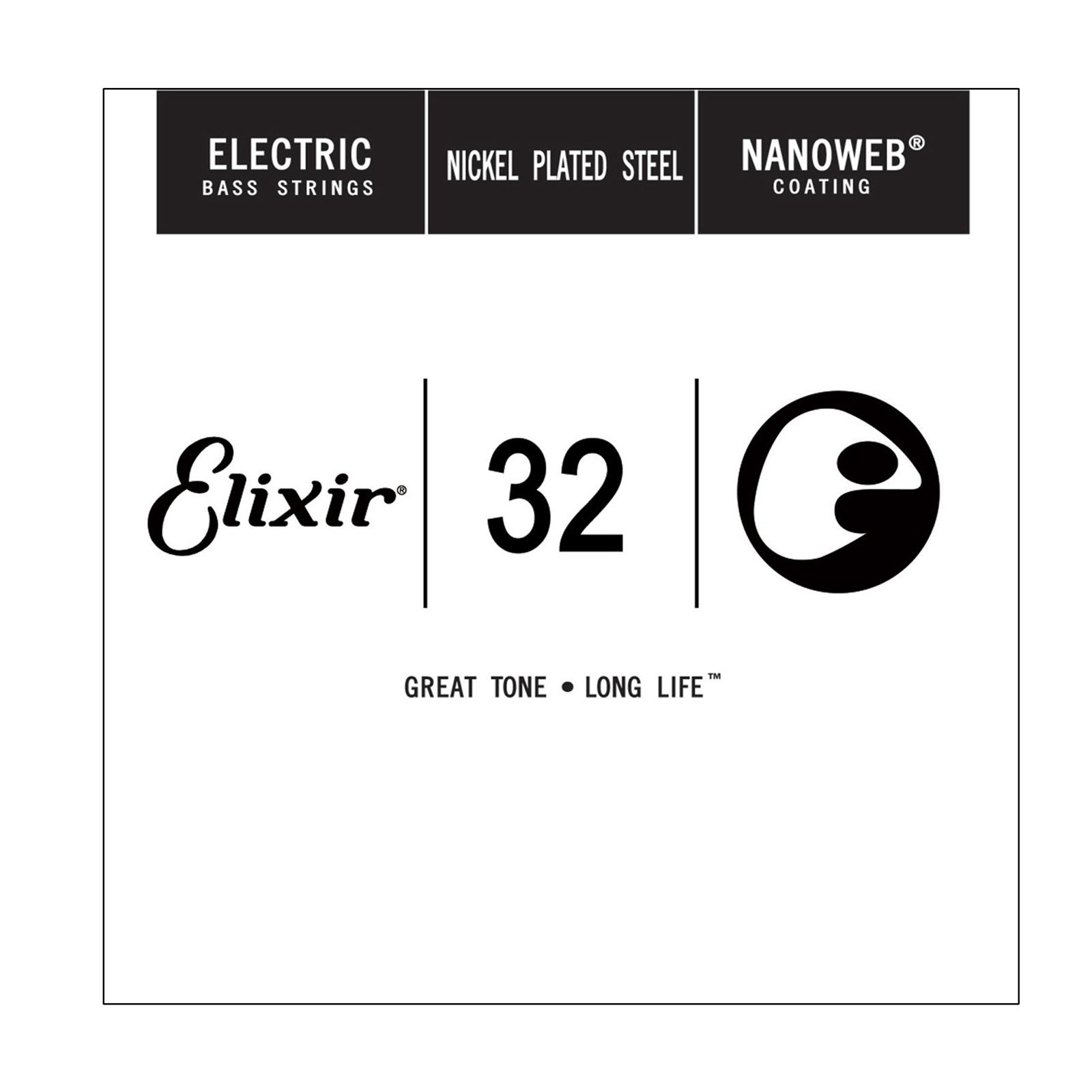 Elixir .032 Gauge Single Bass Guitar String